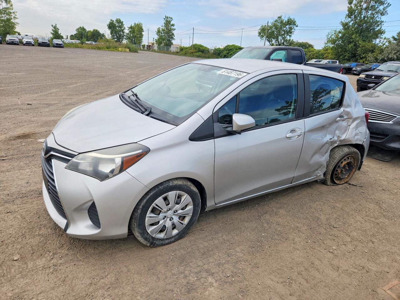 2015 TOYOTA YARIS 5-DOOR L | VNKKTUD39FA042236 | UPCARS