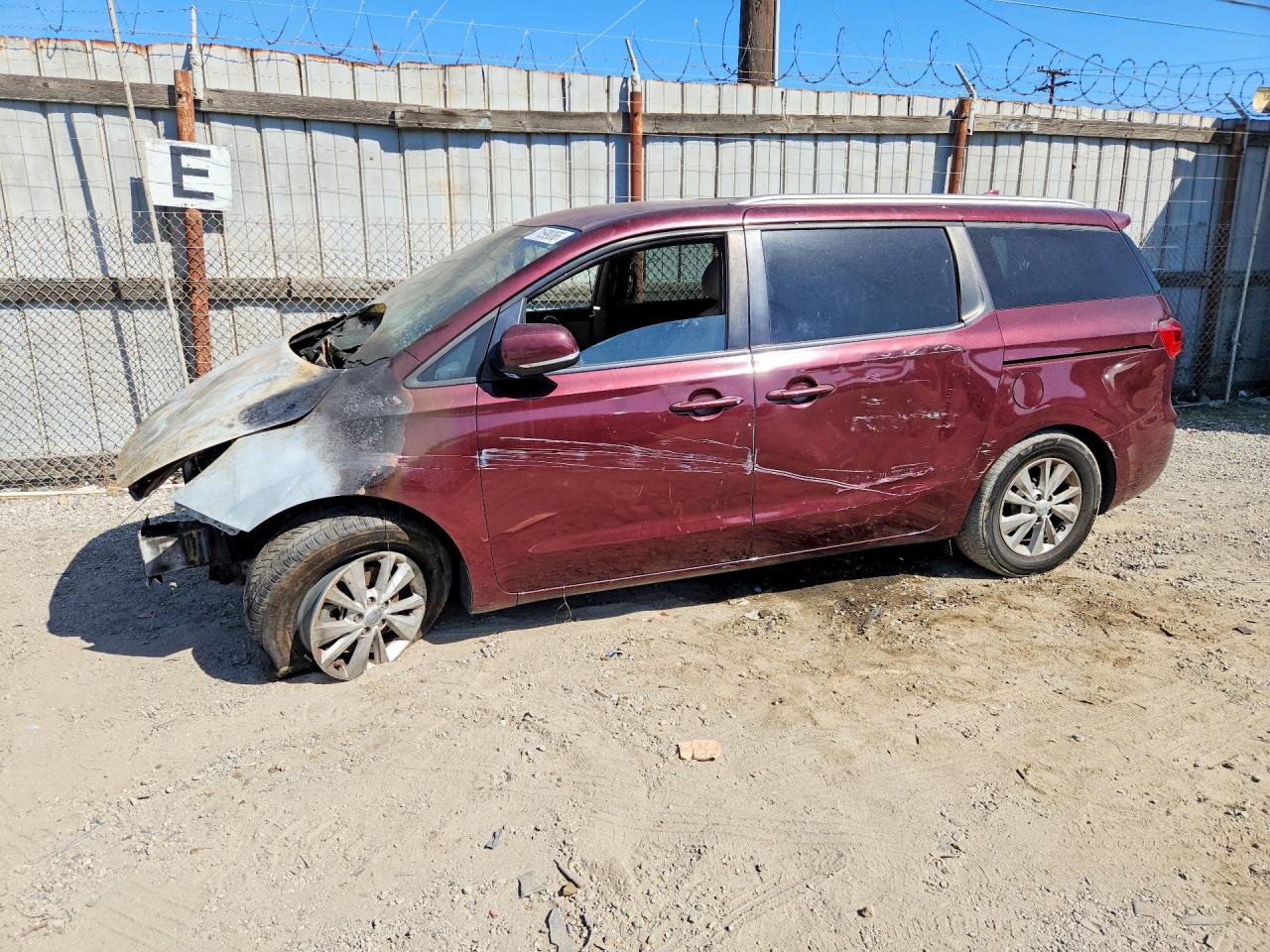 2016 KIA SEDONA LX | KNDMB5C17G6204024 | UPCARS