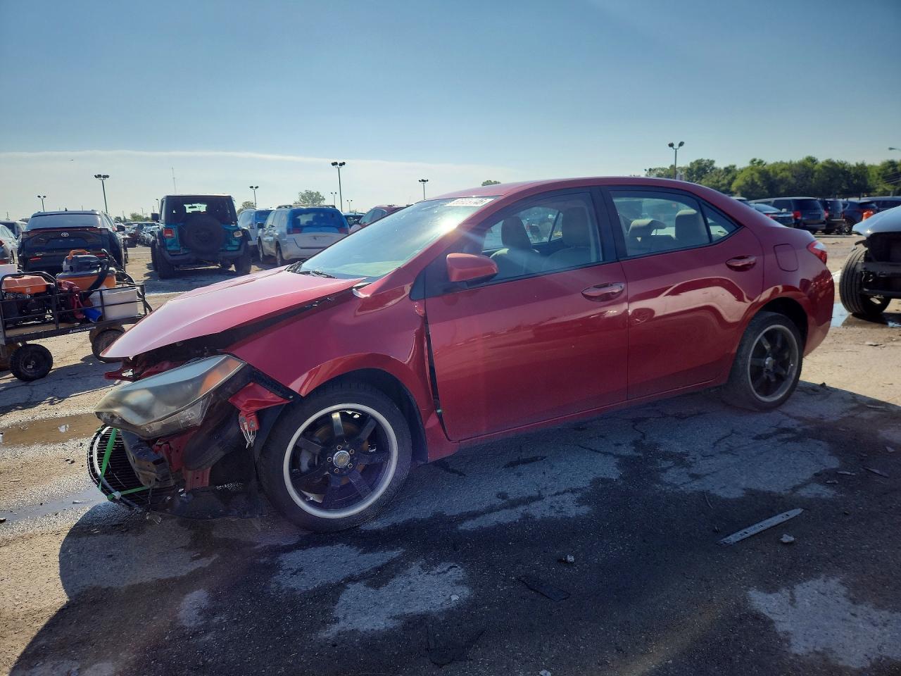 2015 TOYOTA COROLLA LE | 2T1BURHEXFC380528 | UPCARS