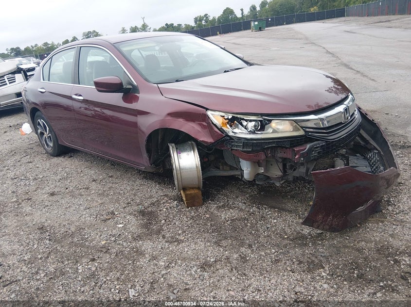 2016 HONDA ACCORD LX | 1HGCR2F38GA044172 | UPCARS