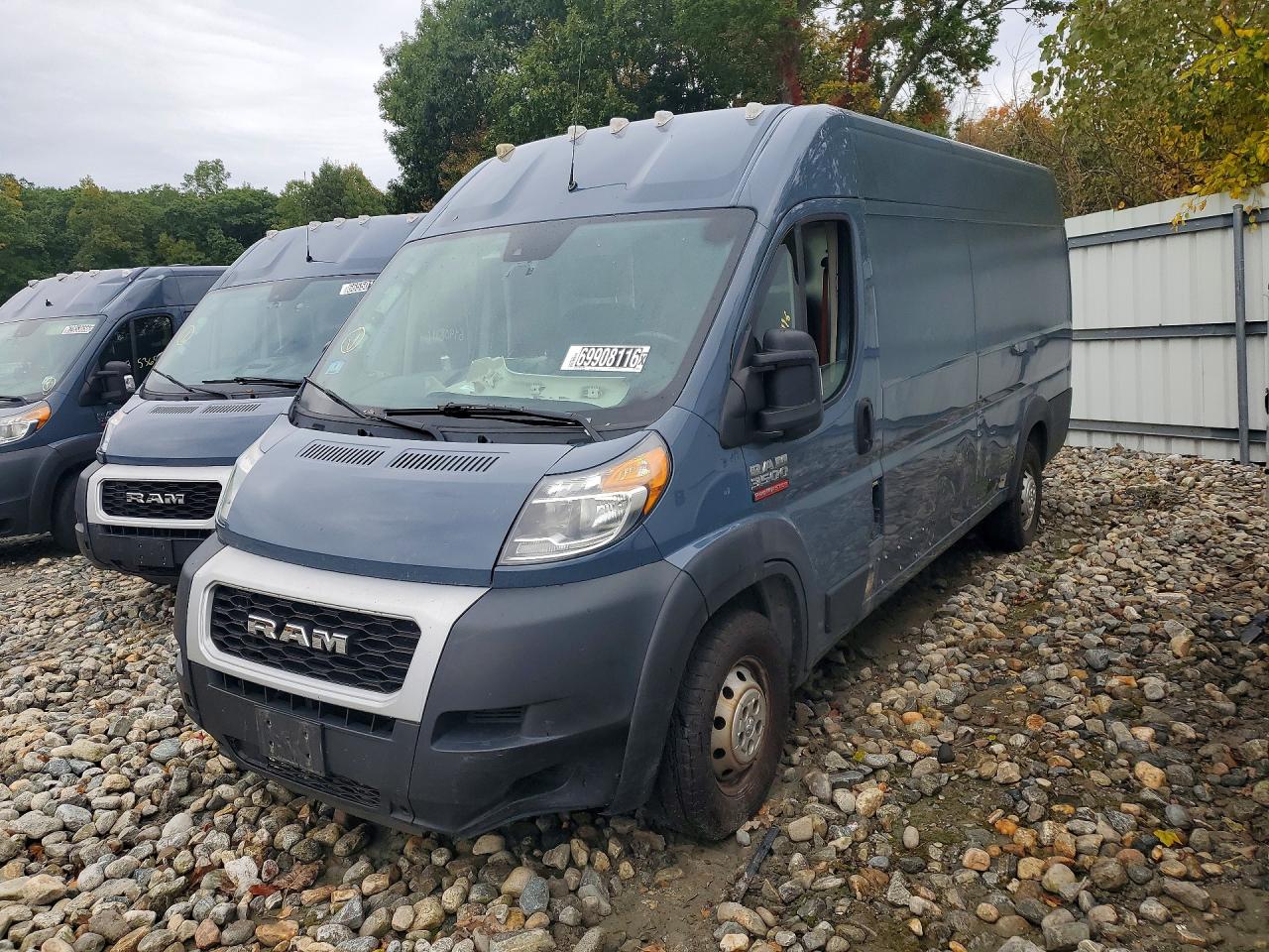 2021 RAM PROMASTER DELIVERY VAN | 3C6MRVJG2ME540969 | UPCARS