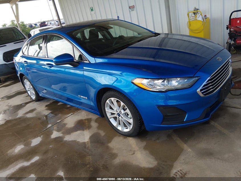 2019 FORD FUSION HYBRID SE | 3FA6P0LU8KR274544 | UPCARS