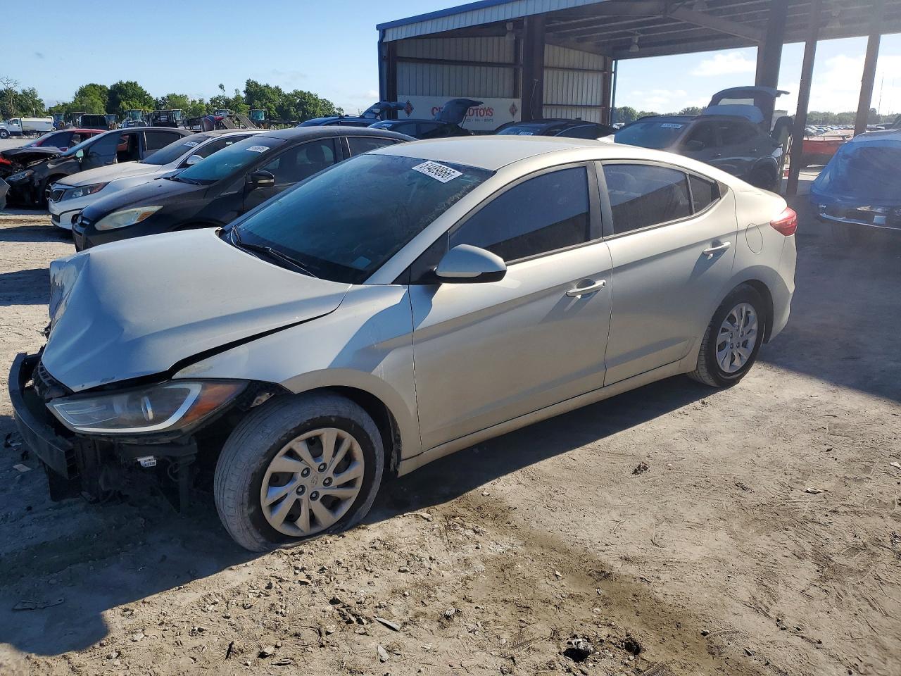 2017 HYUNDAI ELANTRA SE | 5NPD74LFXHH181109 | UPCARS