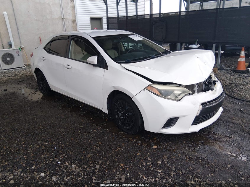 2015 TOYOTA COROLLA LE | 2T1BURHE4FC325427 | UPCARS