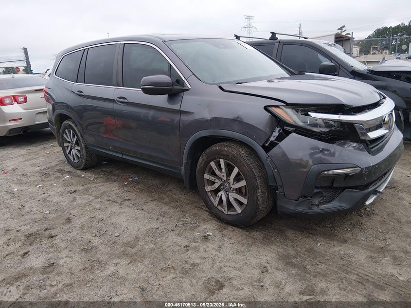 2021 HONDA PILOT 2WD EX-L | 5FNYF5H51MB016567 | UPCARS