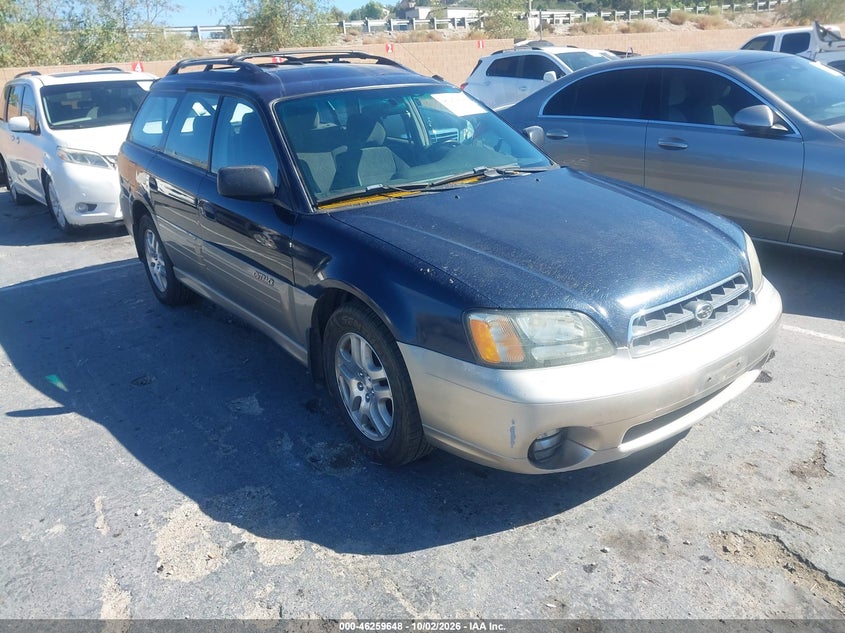 2001 SUBARU OUTBACK | 4S3BH675617608507 | UPCARS