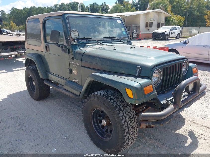 2001 JEEP WRANGLER SAHARA | 1J4FA59S21P306709 | UPCARS