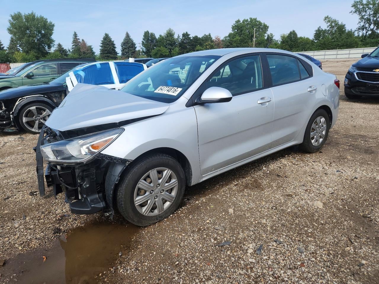 2022 KIA RIO LX | 3KPA24AD4NE487063 | UPCARS
