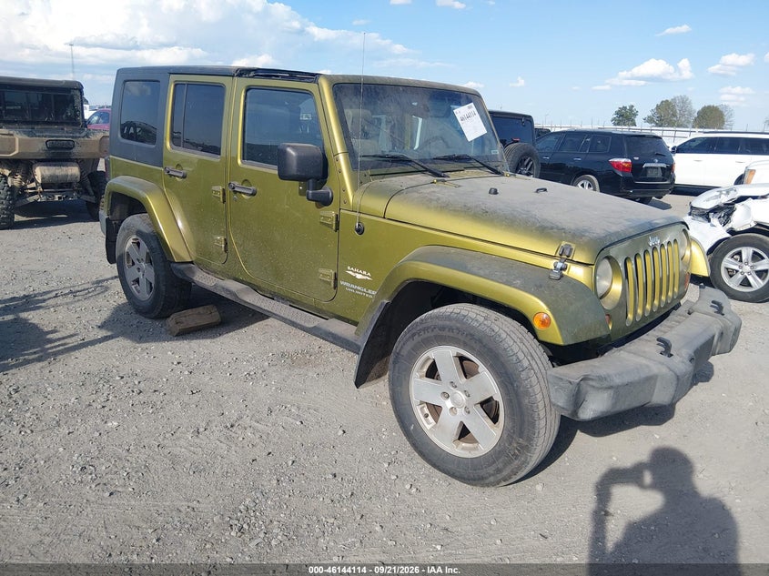 2007 JEEP WRANGLER UNLIMITED SAHARA | 1J4GA591X7L213612 | UPCARS