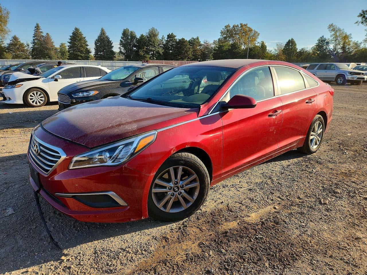 2016 HYUNDAI SONATA SE | 5NPE24AF6GH376872 | UPCARS