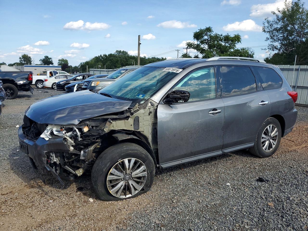 2018 NISSAN PATHFINDER SV | 5N1DR2MM1JC642240 | UPCARS