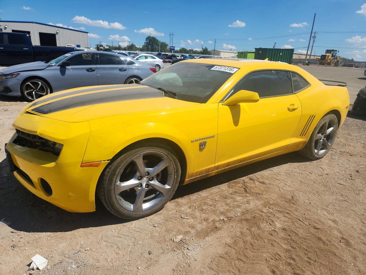 2013 CHEVROLET CAMARO LT | 2G1FC1E3XD9168971 | UPCARS