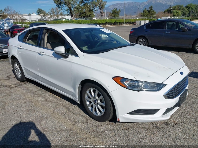 2017 FORD FUSION S | 3FA6P0G73HR163722 | UPCARS