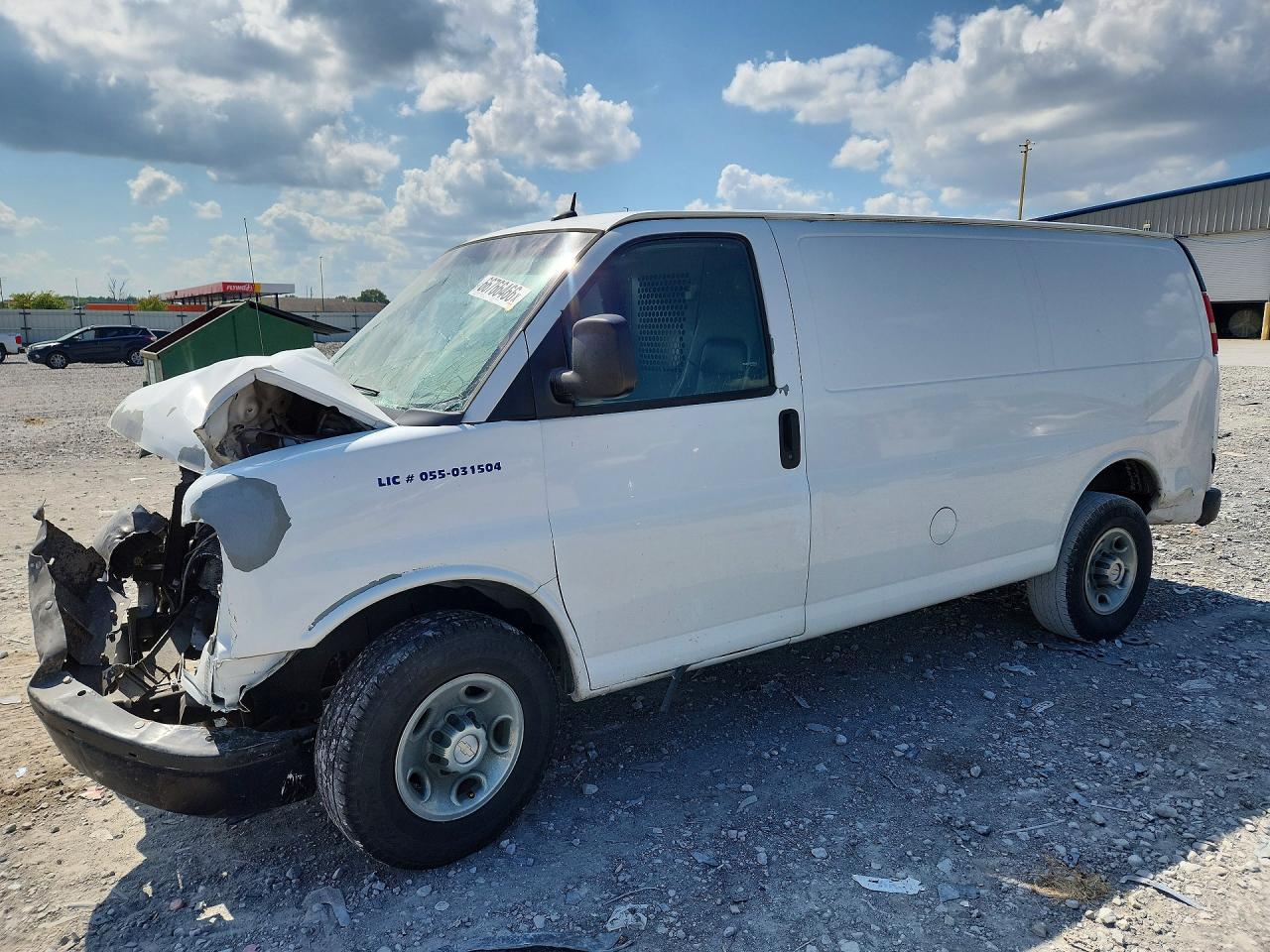 2013 CHEVROLET EXPRESS | 1GCWGFFA1D1105347 | UPCARS
