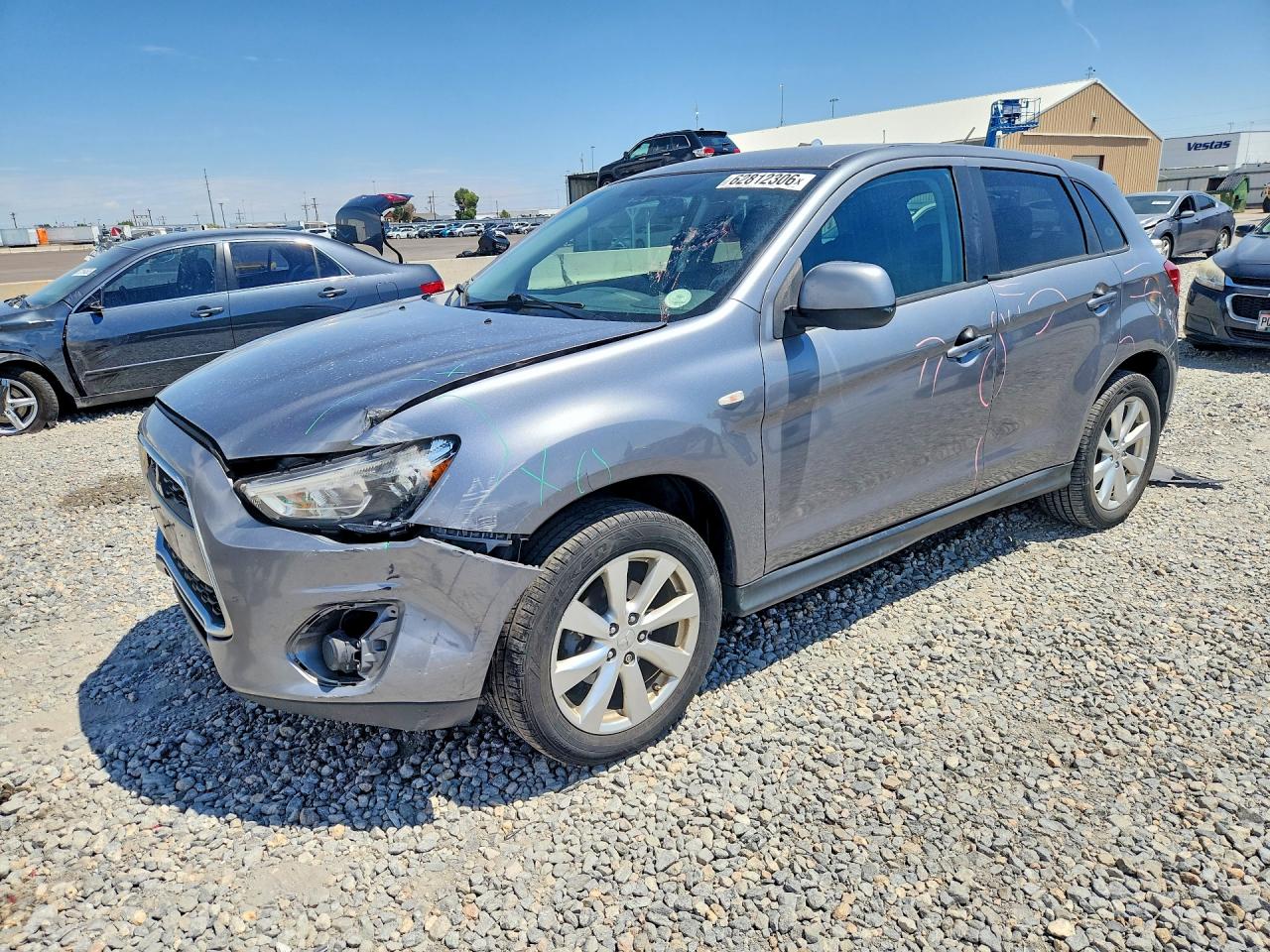 2015 MITSUBISHI OUTLANDER ES | 4A4AR3AU4FE015330 | UPCARS