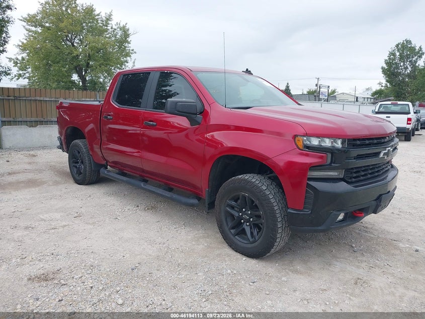 2021 CHEVROLET SILVERADO 1500 4WD  SHORT BED LT TRAIL BOSS | 1GCPYFEL2MZ386824 | UPCARS