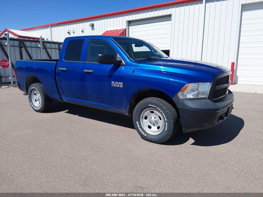 2017 RAM 1500 TRADESMAN QUAD CAB 4X4 6'4 BOX | 1C6RR7FG8HS616501 | UPCARS