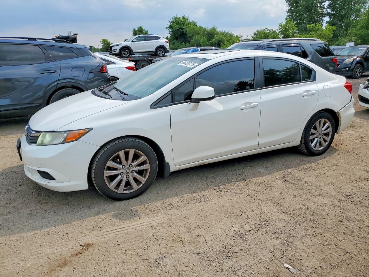 2012 HONDA CIVIC EXL | 2HGFB2F95CH060914 | UPCARS