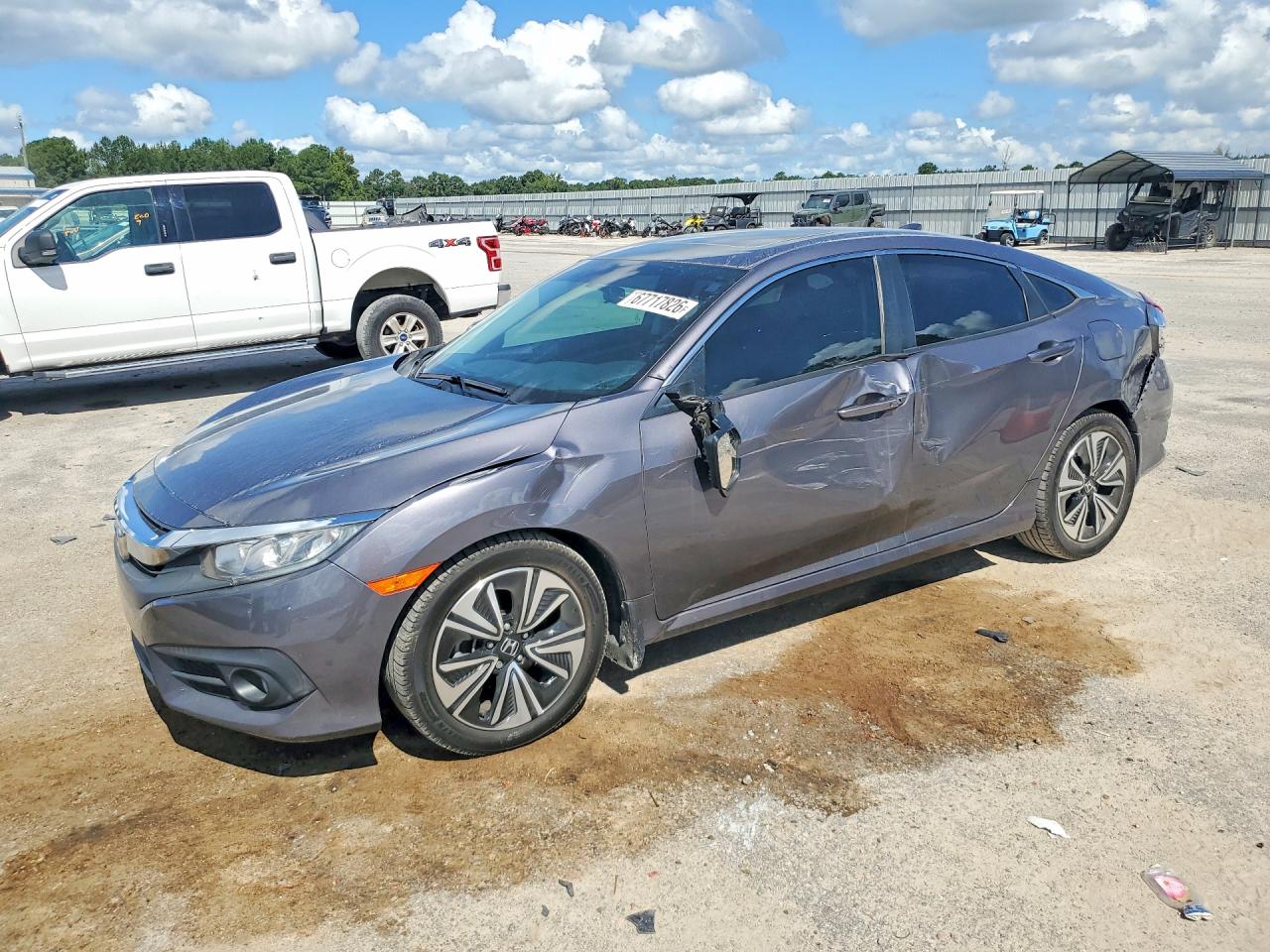 2017 HONDA CIVIC EX | 2HGFC1F38HH642726 | UPCARS