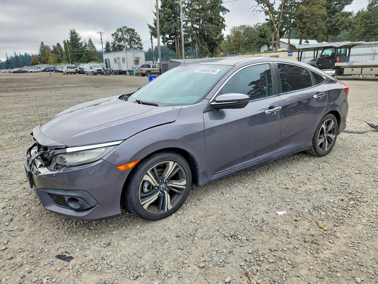 2016 HONDA CIVIC TOURING | 2HGFC1F9XGH651415 | UPCARS