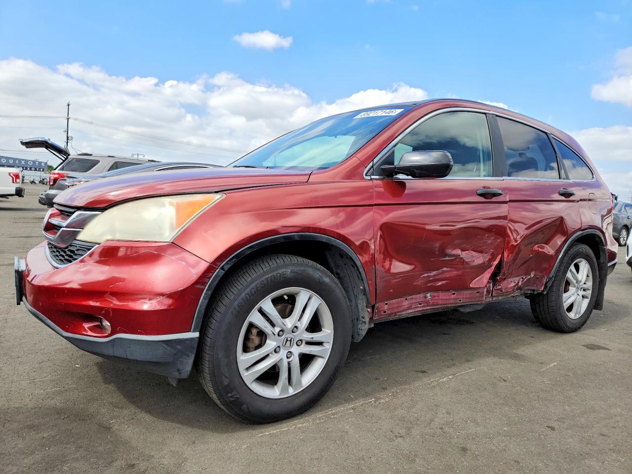 2010 HONDA CRV EX | JHLRE3H53AC000085 | UPCARS