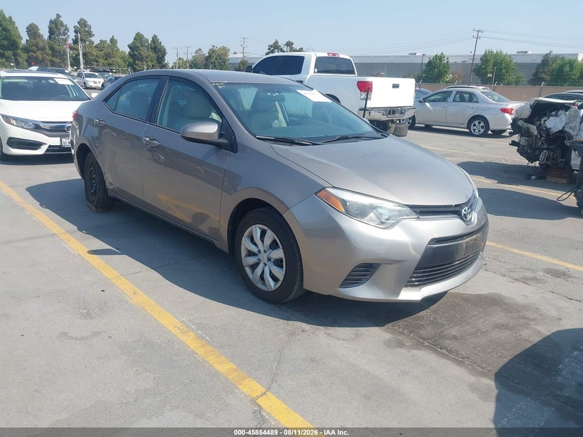 2016 TOYOTA COROLLA LE | 5YFBURHE8GP422048 | UPCARS