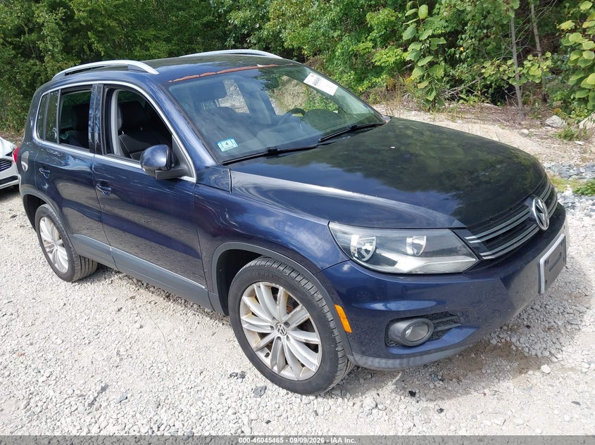 2012 VOLKSWAGEN TIGUAN SE | WVGBV7AX0CW548530 | UPCARS