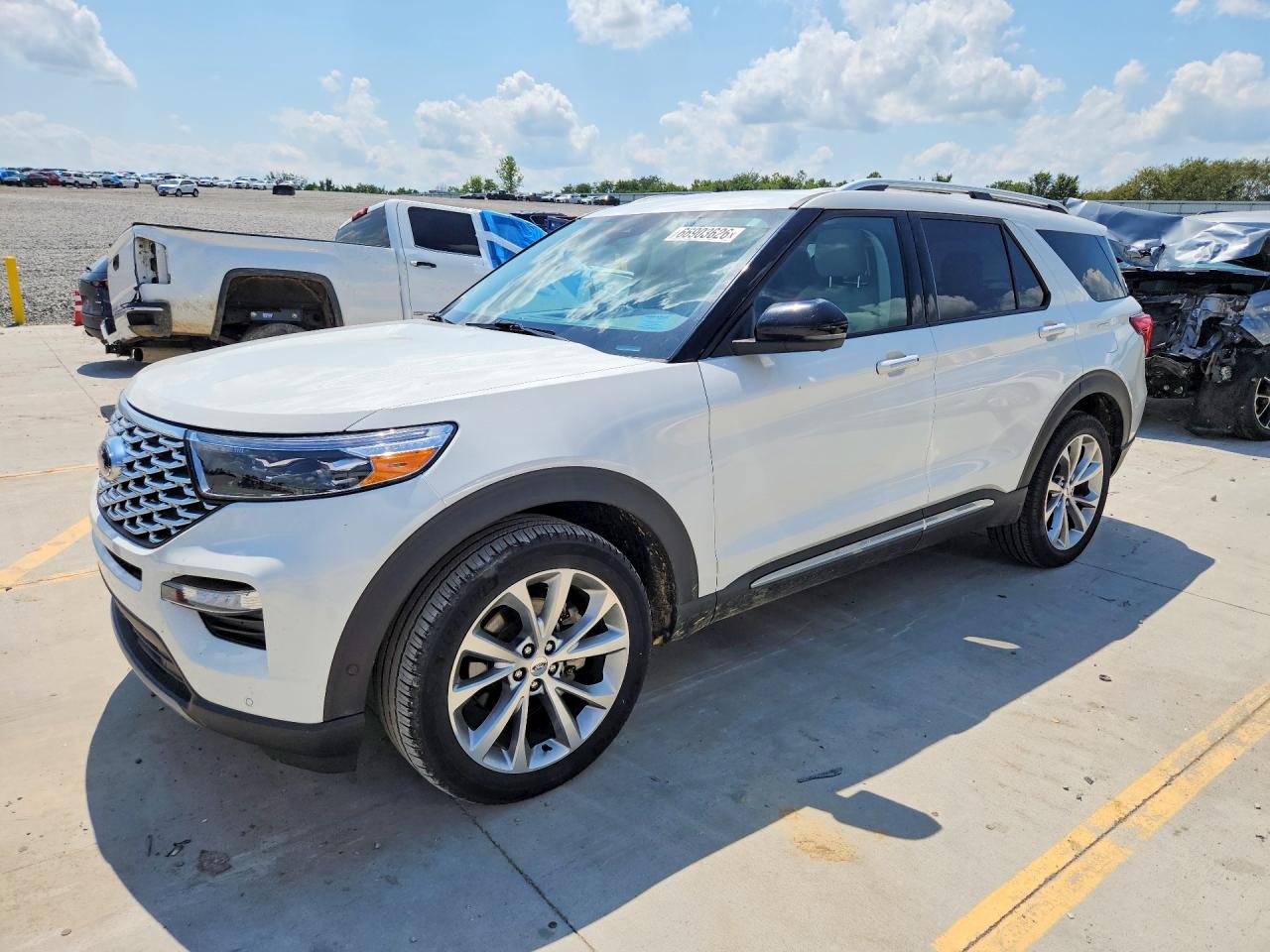2021 FORD EXPLORER PLATINUM | 1FM5K8HC3MGA99743 | UPCARS