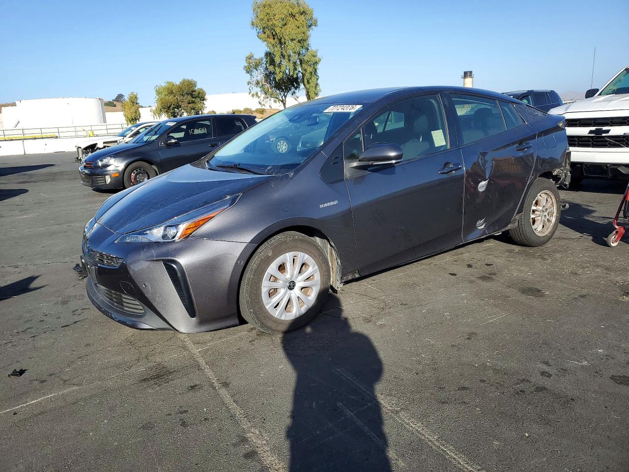 2021 TOYOTA PRIUS LE | JTDKAMFU0M3145762 | UPCARS