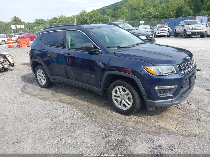 2020 JEEP COMPAS SPORT FWD | 3C4NJCAB6LT144471 | UPCARS