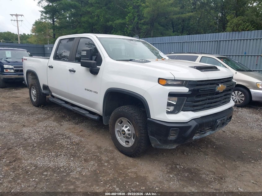 2024 CHEVROLET SILVERADO 2500HD 4WD  STANDARD BED WORK TRUCK | 2GC1YLE78R1108713 | UPCARS