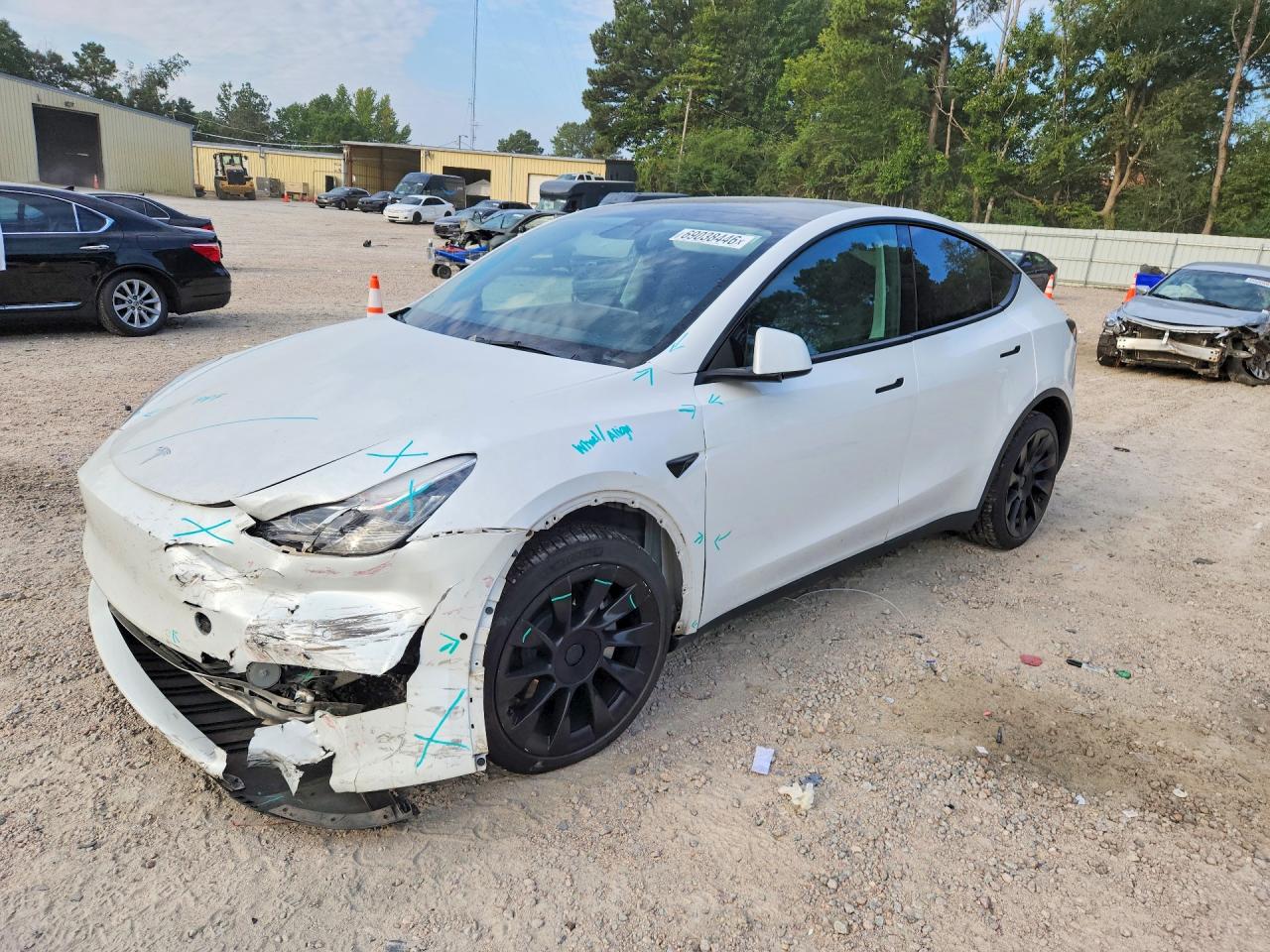 2021 TESLA MODEL Y | 5YJYGDEE6MF232166 | UPCARS