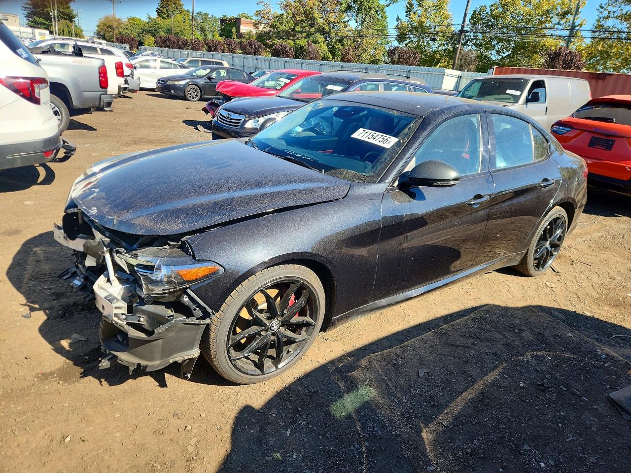 2019 ALFA ROMEO GIULIA TI | ZARFANBN8K7609379 | UPCARS