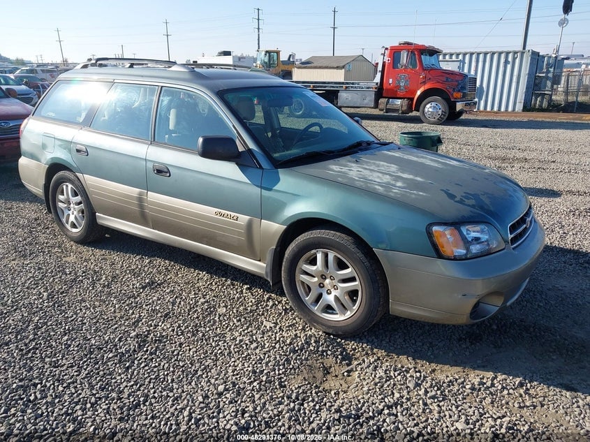 2002 SUBARU OUTBACK | 4S3BH665427645767 | UPCARS