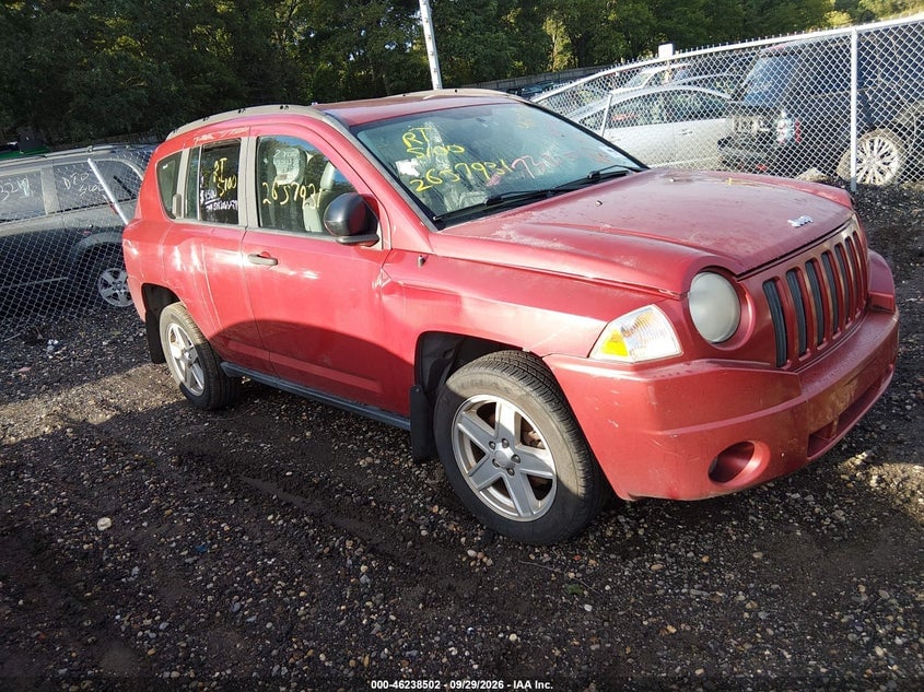 2007 JEEP COMPAS SPORT | 1J8FT47037D295749 | UPCARS
