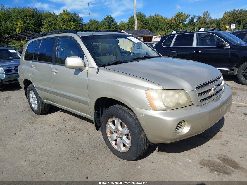 2003 TOYOTA HIGHLANDER V6 | JTEHF21A830138924 | UPCARS