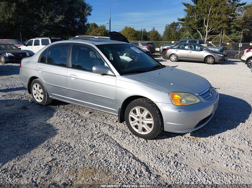 2003 HONDA CIVIC EX | 2HGES26703H614869 | UPCARS
