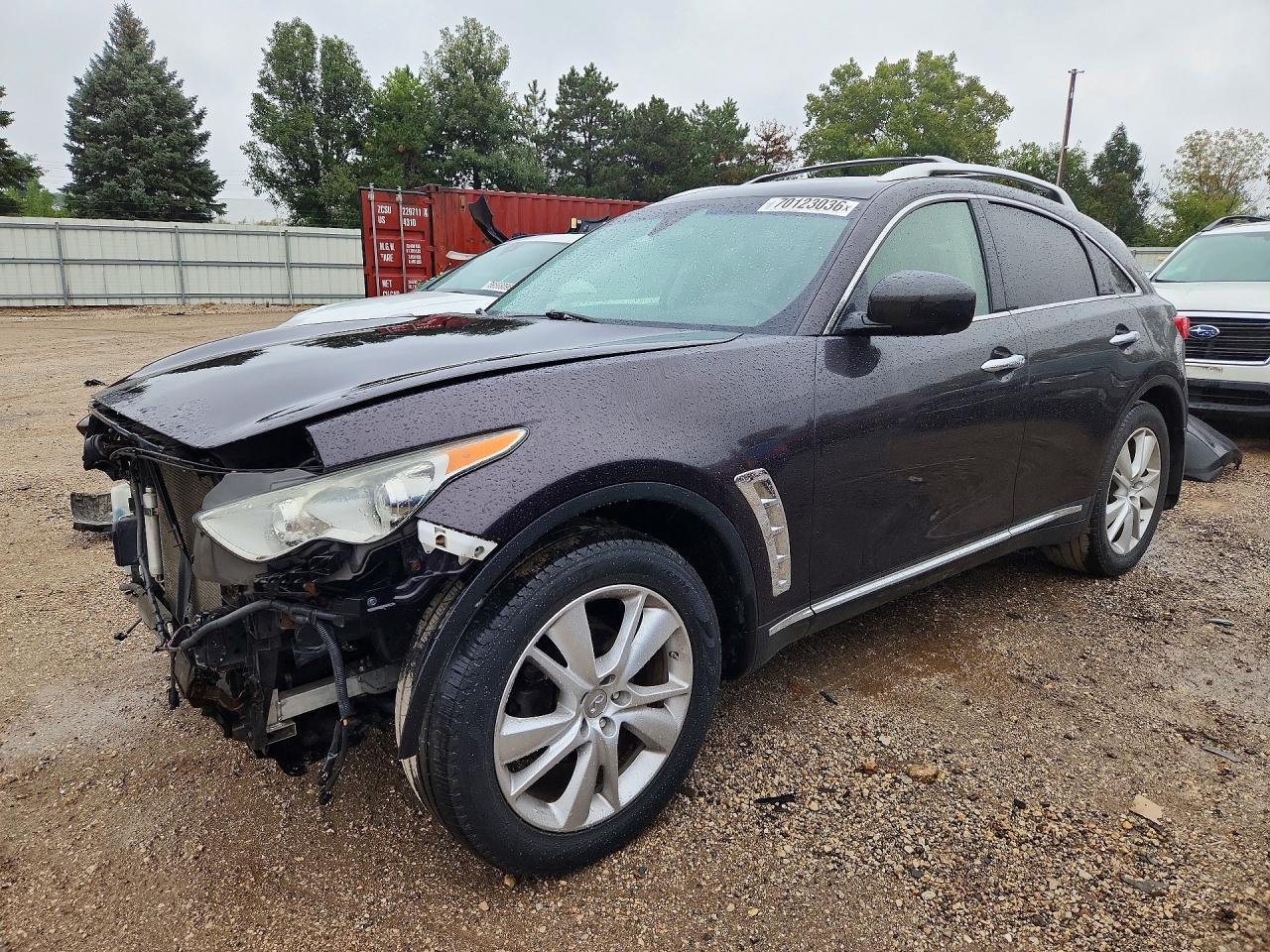 2013 INFINITI FX37 BASE | JN8CS1MW5DM174774 | UPCARS