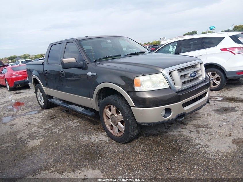 2008 FORD F-150 60TH ANNIVERSARY/FX4/KING RANCH/LARIAT/XLT | 1FTPW14VX8KD03649 | UPCARS