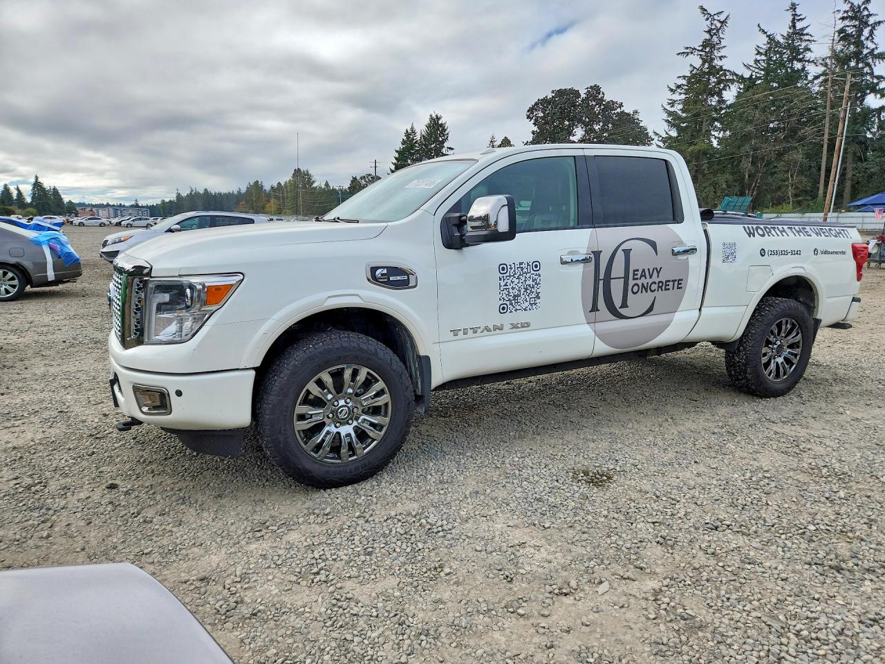 2017 NISSAN TITAN PLATINUM RESERVE | 1N6BA1F49HN554543 | UPCARS