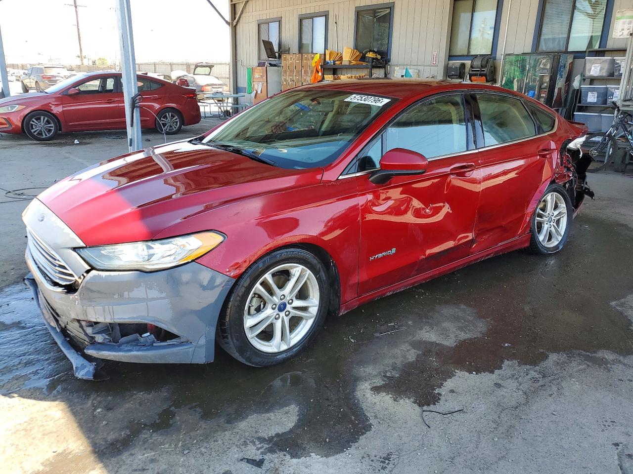 2018 FORD FUSION SE HYBRID | 3FA6P0LUXJR198341 | UPCARS