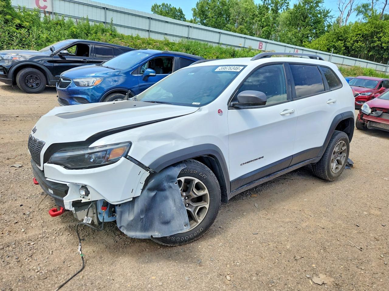 2020 JEEP CHEROKEE TRAILHAWK | 1C4PJMBX2LD523143 | UPCARS