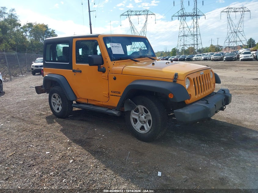 2012 JEEP WRANGLER SPORT | 1C4AJWAG3CL226505 | UPCARS