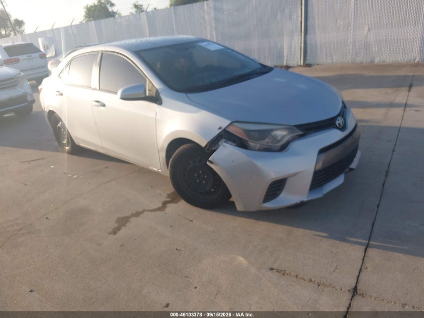 2015 TOYOTA COROLLA LE | 5YFBURHE7FP273923 | UPCARS