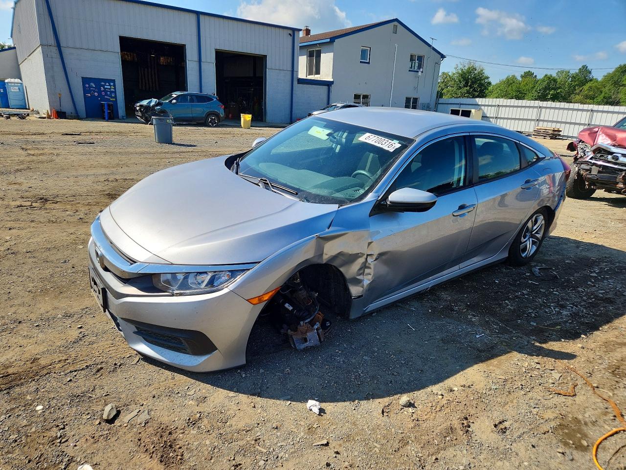 2017 HONDA CIVIC LX | 19XFC2F51HE053986 | UPCARS
