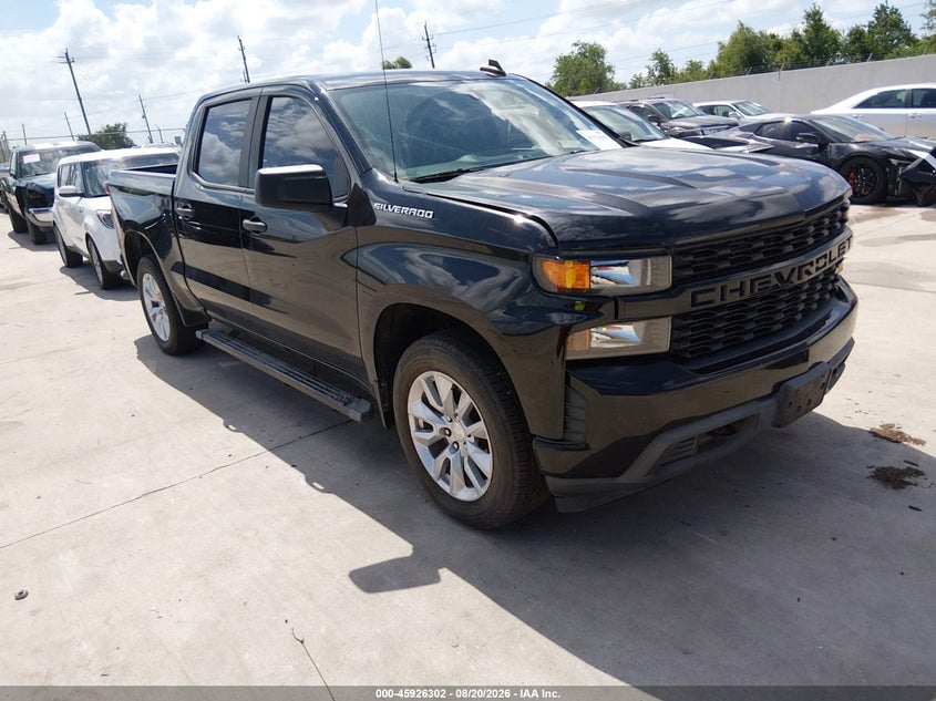 2019 CHEVROLET SILVERADO 1500 CUSTOM | 3GCPWBEH1KG195368 | UPCARS