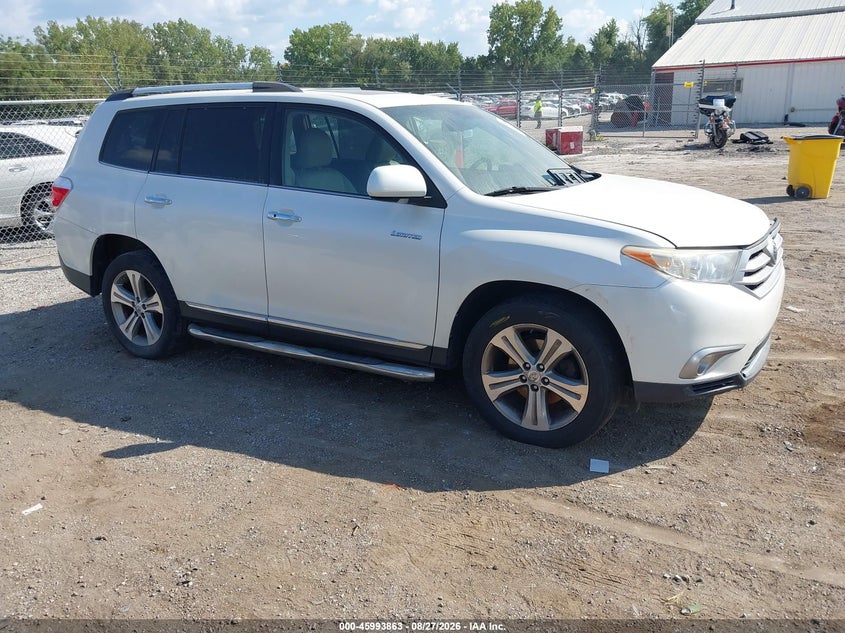 2011 TOYOTA HIGHLANDER LIMITED V6 | 5TDDK3EH1BS062549 | UPCARS