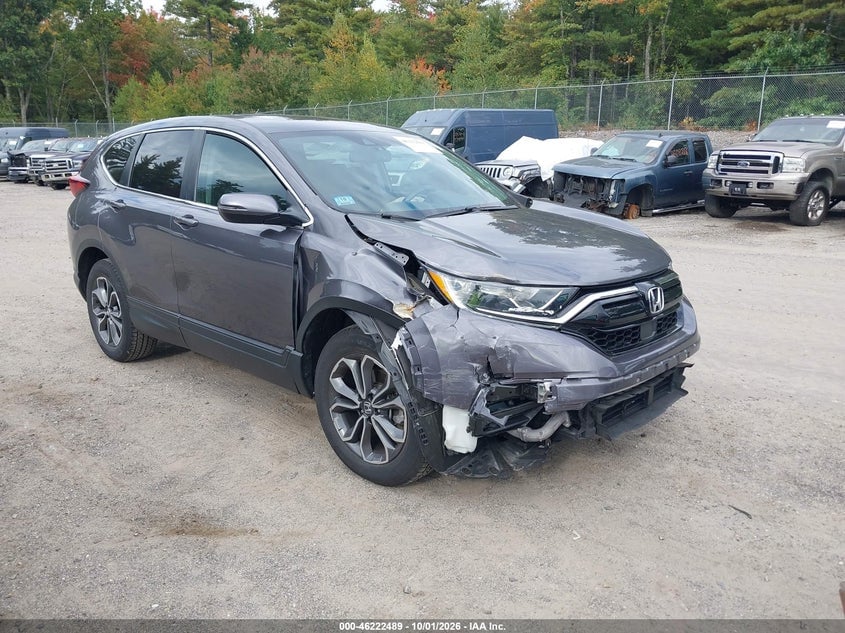 2022 HONDA CR-V AWD EX-L | 2HKRW2H84NH655221 | UPCARS