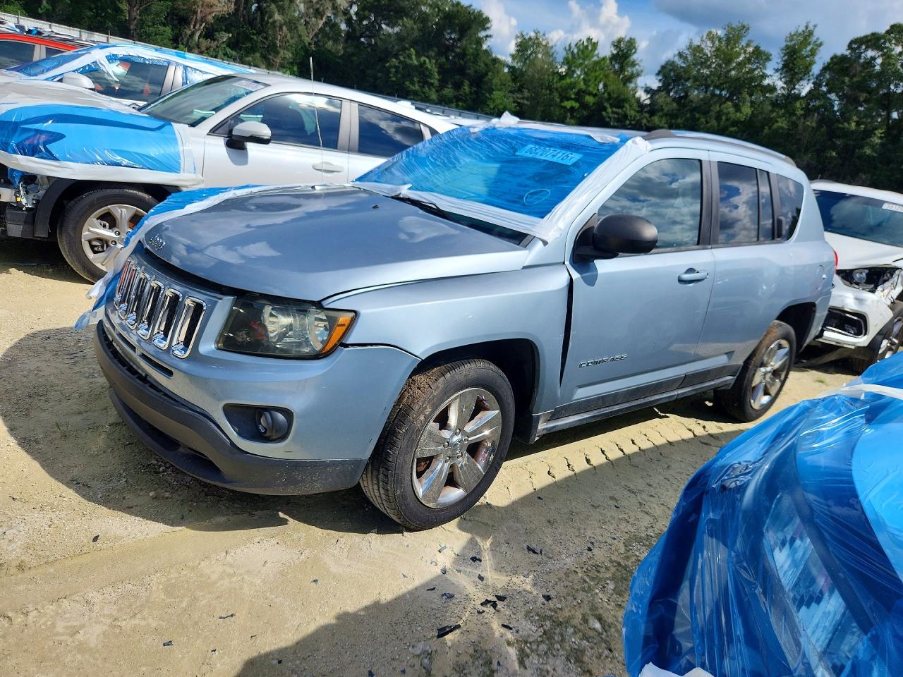 2013 JEEP COMPASS LATITUDE | 1C4NJCEB5DD141059 | UPCARS