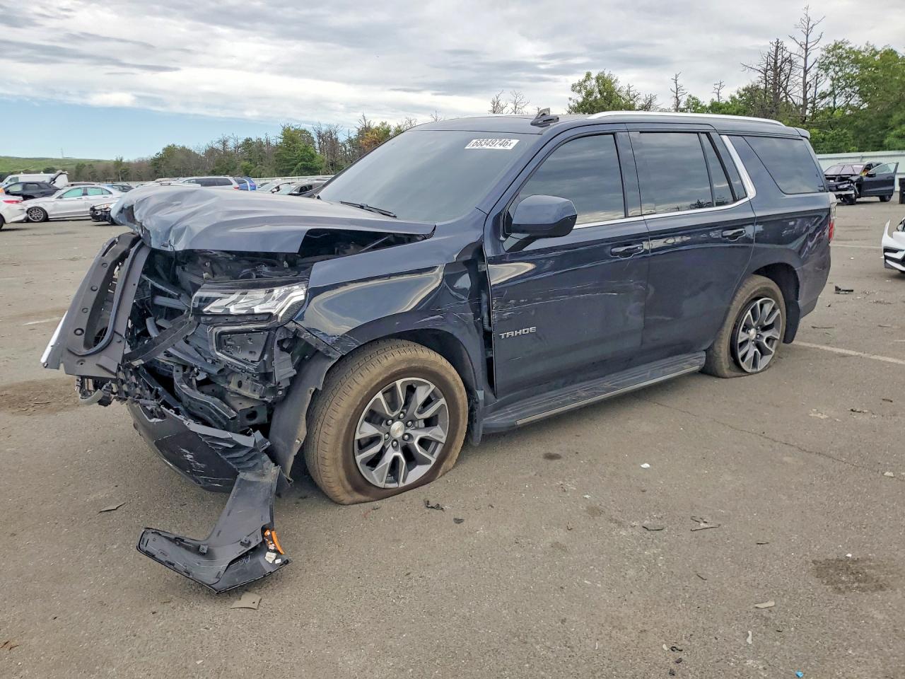 2022 CHEVROLET TAHOE K1500 LT | 1GNSKNKD0NR362467 | UPCARS